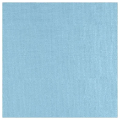 Cartoncino Effetto Tela Sky Blue 216gsm 30x30cm