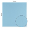 Cartoncino Effetto Tela Sky Blue 216gsm 30x30cm