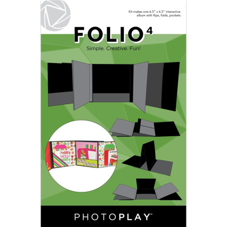 PhotoPlay Folio 6,5x6,5'' BLACK