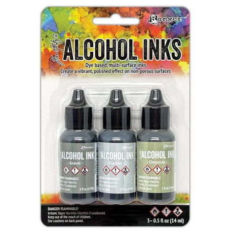 Ranger Alcohol Ink Set Crossroads 3pz