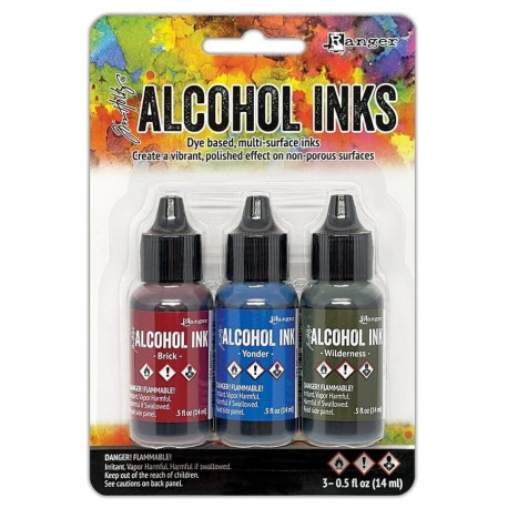 Ranger Alcohol Ink Set Expedition 3pz