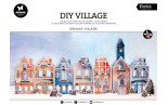 StudioLight DIY Village A4 Dreamy Village