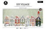 StudioLight DIY Village A4 Festive Village