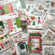 Simple Stories Santa's Village CARDSTOCK STICKERS 30x30cm