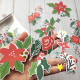 Simple Stories Santa's Village Floral Bits & Pieces 46pz