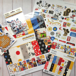 Simple Stories Say Cheese Classic Mouse Collection Kit 30x30cm