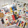 Simple Stories Say Cheese Classic Mouse Bits & Pieces 55pz