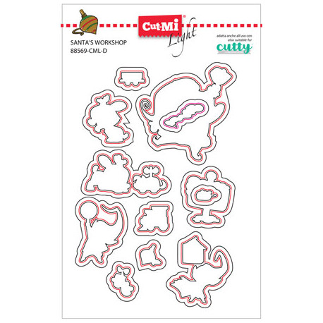 Fustelle Cut-Mi 88569-CML-D Santa's Workshop 