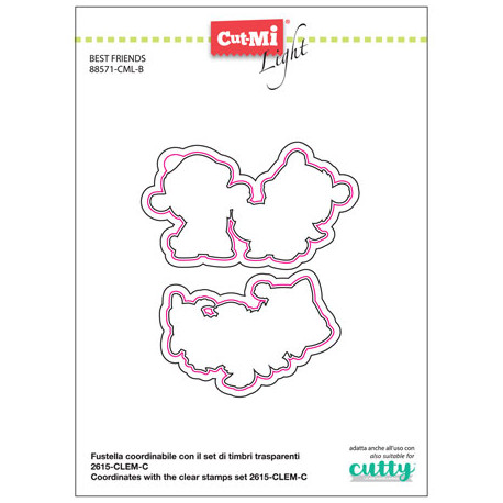 Fustelle Cut-Mi 88571-CML-B Best Friends