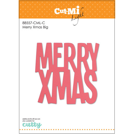 Fustelle Cut-Mi 88557-CML-C Merry Xmas Big