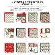 Carta Bella A Vintage Christmas Paper Pad 15x15cm