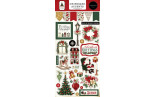 Carta Bella A Vintage Christmas Chipboard Accents