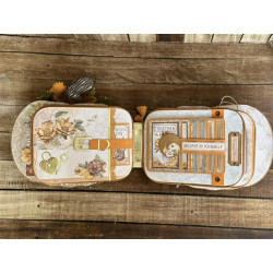 Stamperia Golden Harmony Paper Pad 20x20cm