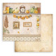 Stamperia Golden Harmony Paper Pad 20x20cm