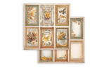 Stamperia Golden Harmony Sheets 6 Cards 30x30cm