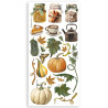 Stamperia Golden Harmony Paper Cut-outs 4fogli