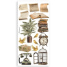 Stamperia Golden Harmony Paper Cut-outs 4fogli