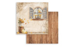 Stamperia Golden Harmony Sheets Window 30x30cm