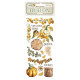 Stamperia Golden Harmony Rub-On Pumpkins