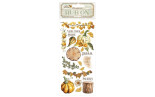 Stamperia Golden Harmony Rub-On Pumpkins