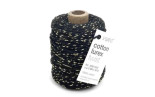 Vivant Cord Cotton Lurex Cord BLACK 50 MT 2MM