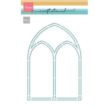 Marianne Design Craft Stencil A5 Church Window