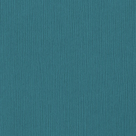 Cartoncino Bazzill Mono Canvas Blue Calypso 30x30cm 216gsm