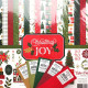 Echo Park Christmas Joy Collection Kit 30x30cm