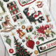 Carta Bella A Vintage Christmas Chipboard Accents