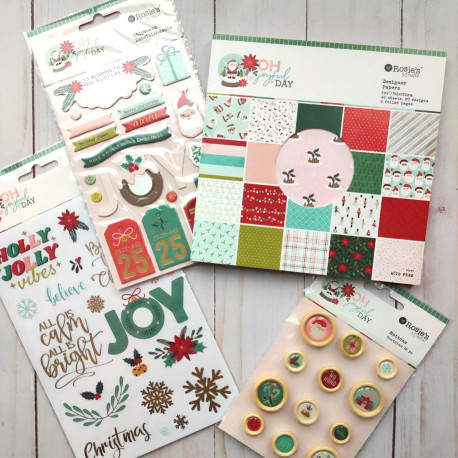 Rosie's Studio Oh Joyful Day Card Maker's Kit