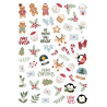 MODASCRAP DIE CUT - TRADITIONAL CHRISTMAS 52pz