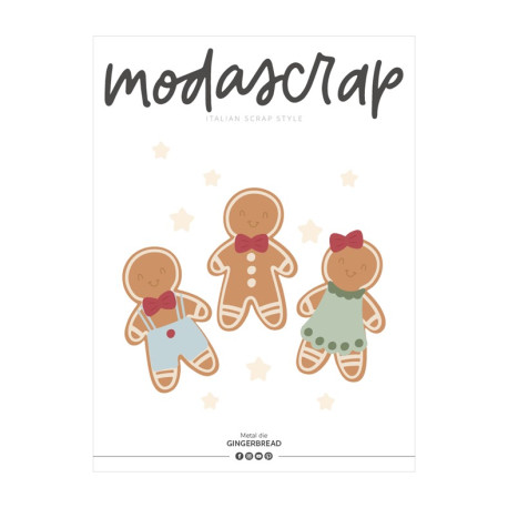 MODASCRAP FUSTELLA - GINGERBREAD MSF 1-273