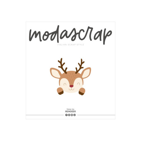 MODASCRAP FUSTELLA - REINDEER MSF 1-277