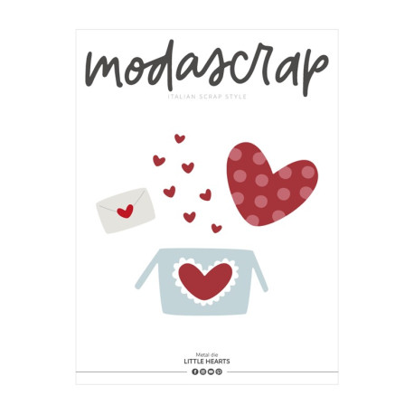 MODASCRAP FUSTELLA - LITTLE HEARTS MSF 1-281