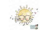 SPEC-TACULAR STANLEY SUNSHINE RUBBER STAMP