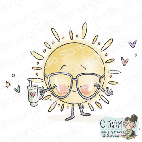 SPEC-TACULAR STANLEY SUNSHINE RUBBER STAMP