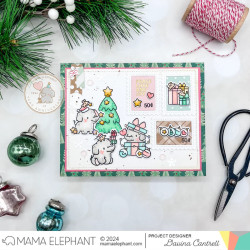 Mama Elephant ELEPHANT CHEER Clear Stamp