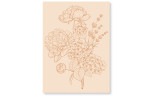 Florileges Embossing Folder BOUQUET 3D