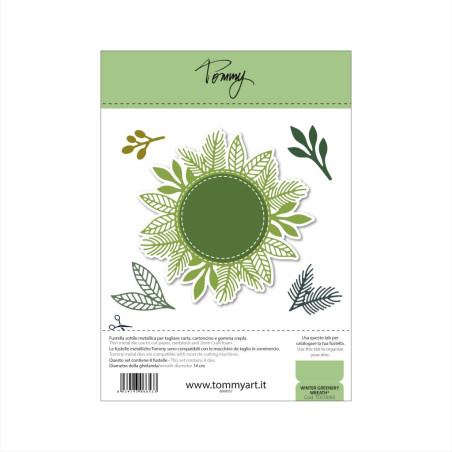 Tommy Fustella Winter Greenery Wreath