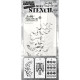 Stamper Anonymous Tim Holtz Layering Mini Stencil Set 61 3pezzi