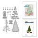 Spellbinders Classic Christmas Tree Etched Dies