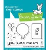 Lawn Fawn Turn Me On Stamp Set