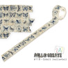 AALL & Create Washi Tape 118 Cobalt Swallowtail