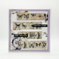 AALL & Create Washi Tape 118 Cobalt Swallowtail