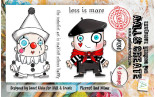 AALL & Create Stamp Set A7 1210 Pierrot And Mime