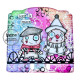 AALL & Create Stamp Set A7 1210 Pierrot And Mime