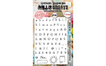 AALL & Create Stamp Set A6 1247 Bits Of Alpha