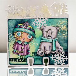 Aall&Create Cutting Dies Snowland 74