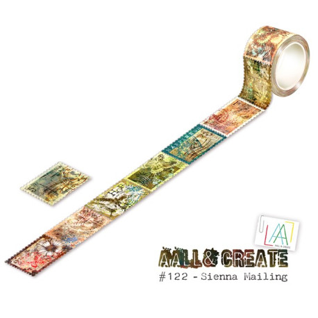 AALL & Create Washi Tape 122 Sienna Mailing