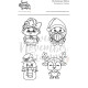 Sweet November Stamps Christmas Minis Clear Stamp Set